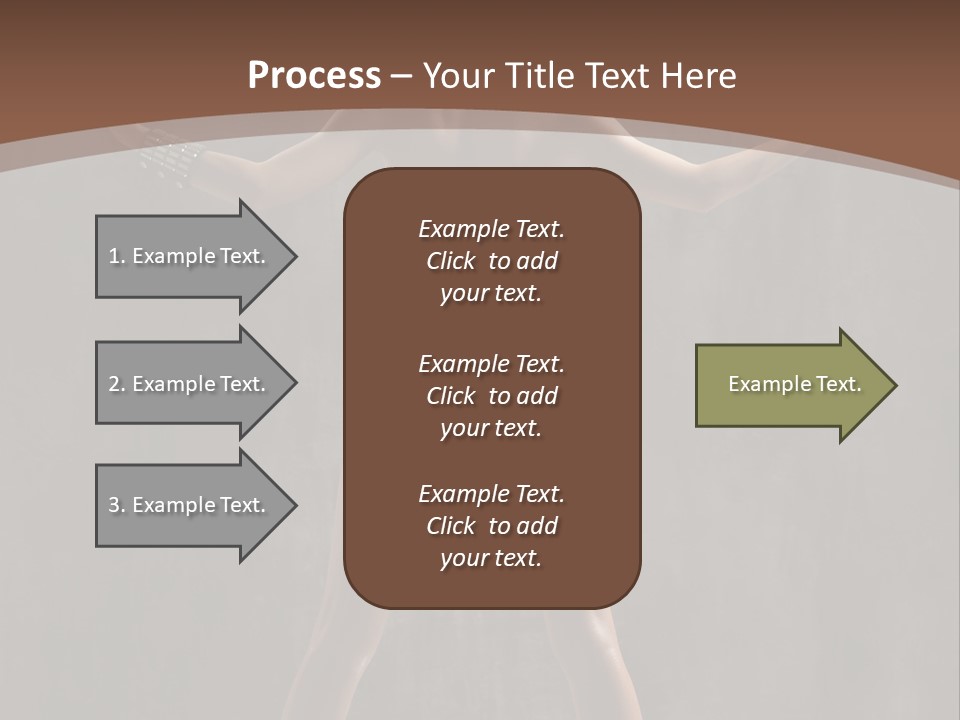 Posing One Dance PowerPoint Template