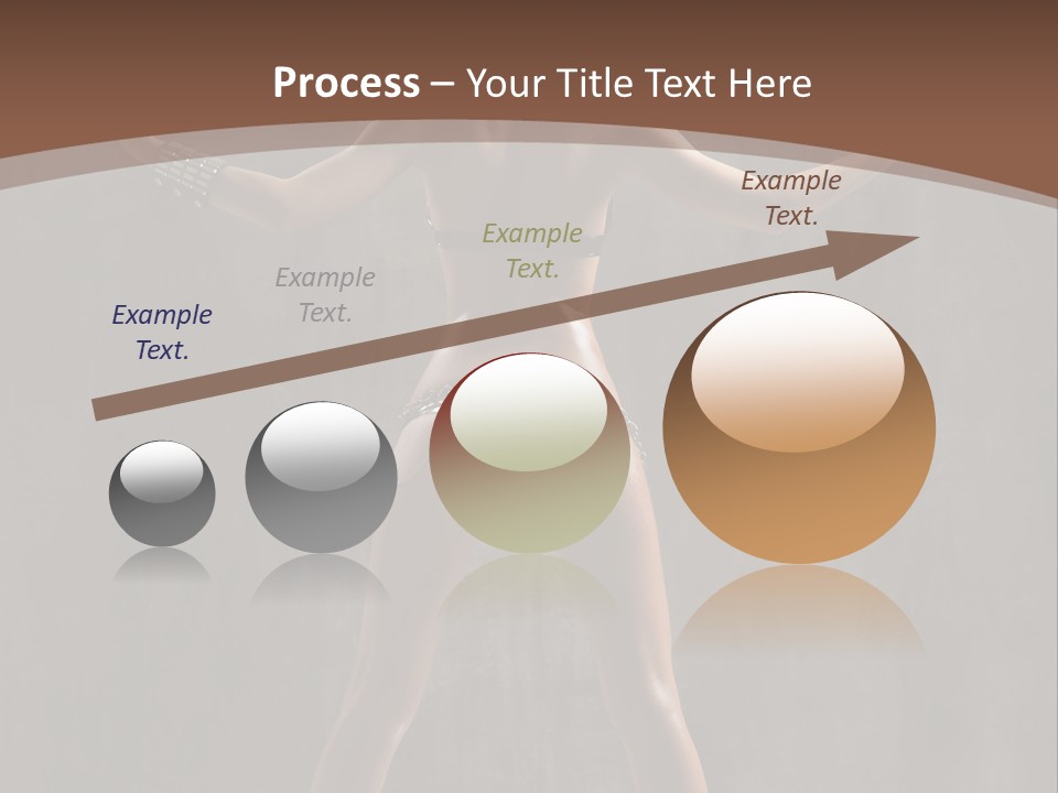 Posing One Dance PowerPoint Template