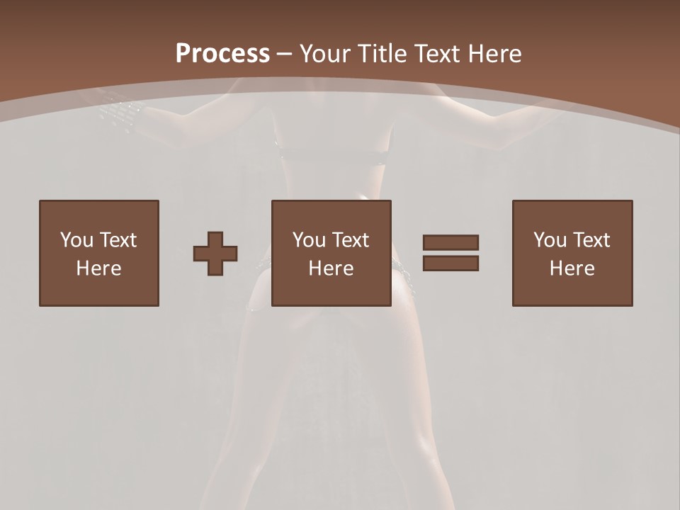 Posing One Dance PowerPoint Template