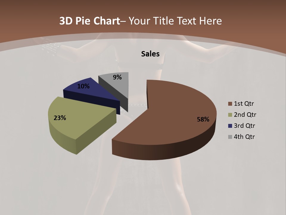 Posing One Dance PowerPoint Template