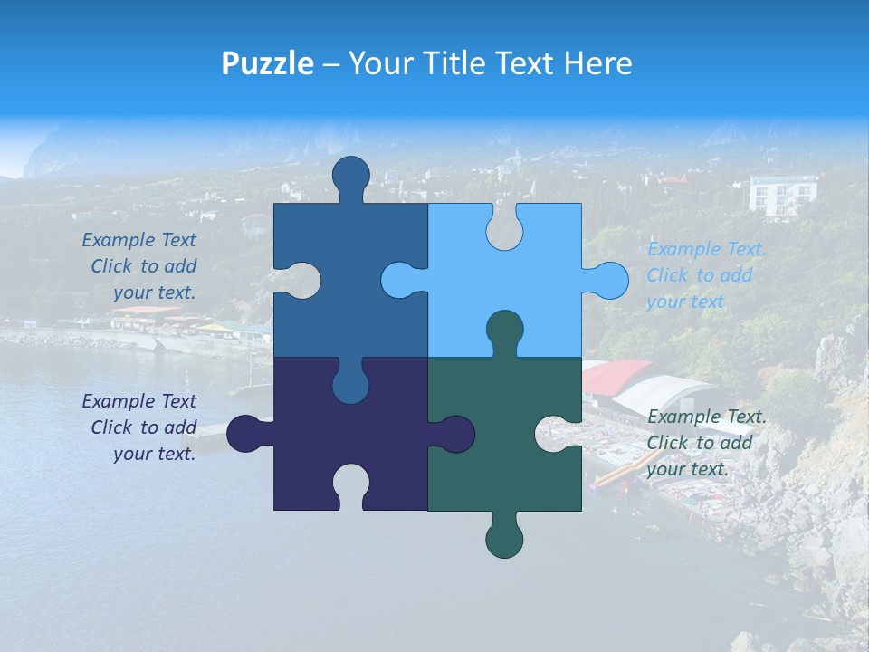 Ukraine People Mountain PowerPoint Template