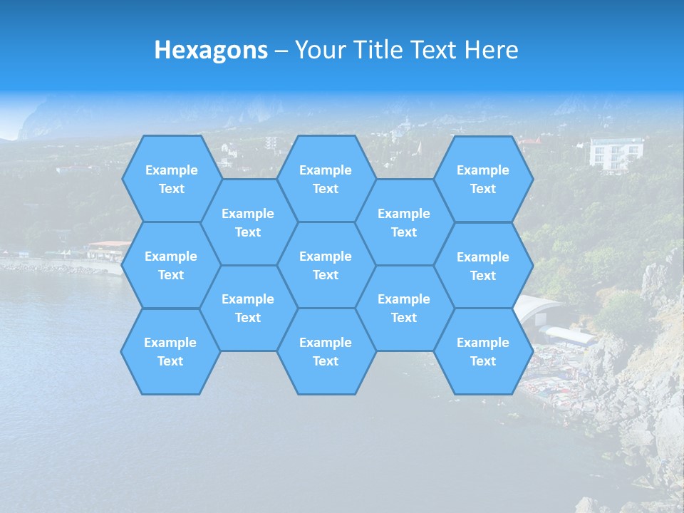 Ukraine People Mountain PowerPoint Template