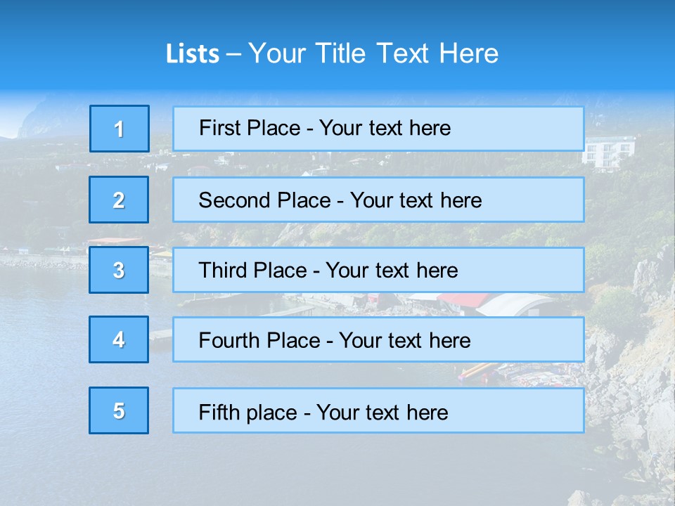 Ukraine People Mountain PowerPoint Template