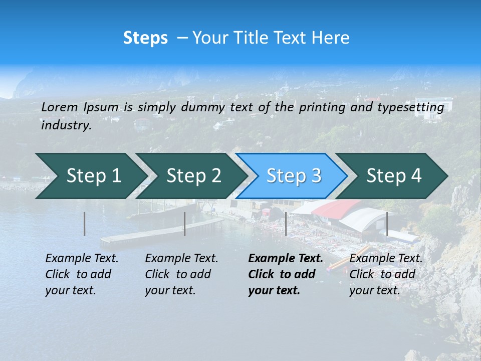 Ukraine People Mountain PowerPoint Template