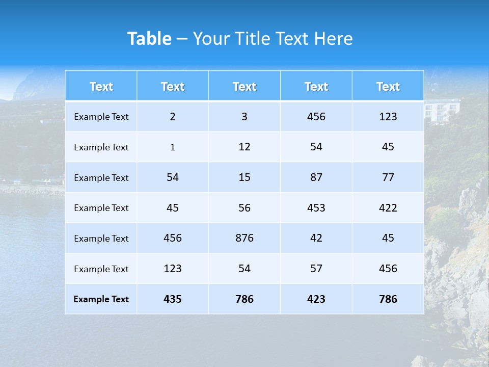 Ukraine People Mountain PowerPoint Template