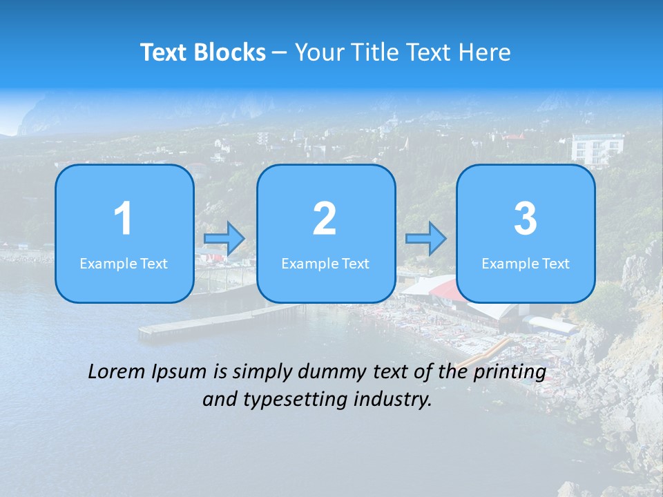 Ukraine People Mountain PowerPoint Template