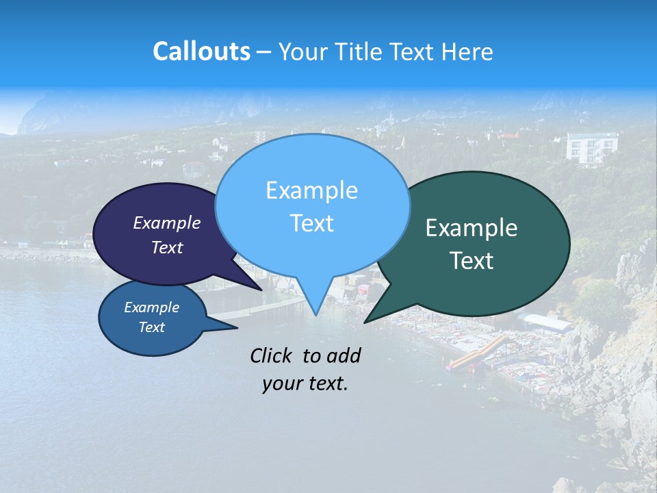 Ukraine People Mountain PowerPoint Template