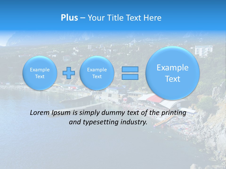 Ukraine People Mountain PowerPoint Template