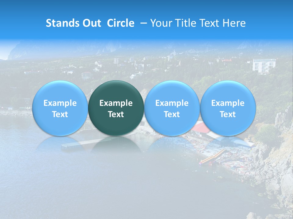 Ukraine People Mountain PowerPoint Template