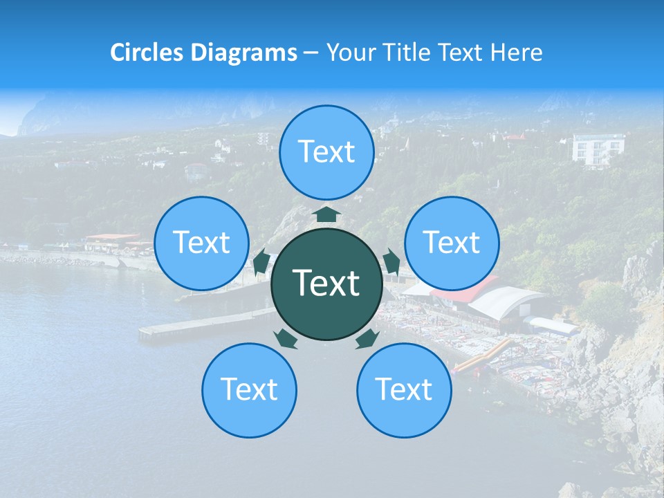 Ukraine People Mountain PowerPoint Template