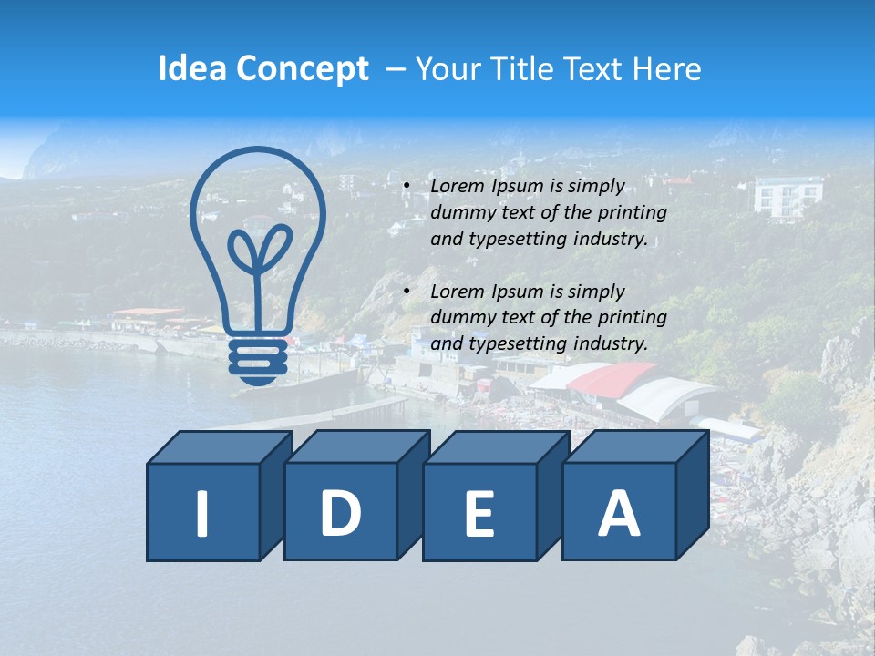 Ukraine People Mountain PowerPoint Template