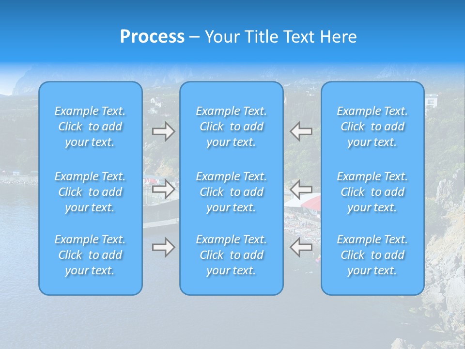 Ukraine People Mountain PowerPoint Template