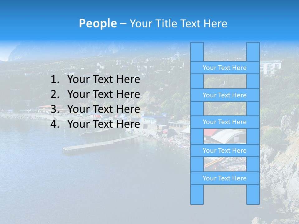 Ukraine People Mountain PowerPoint Template