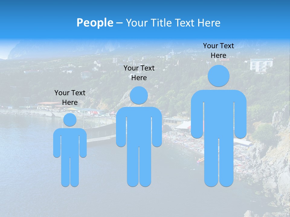 Ukraine People Mountain PowerPoint Template