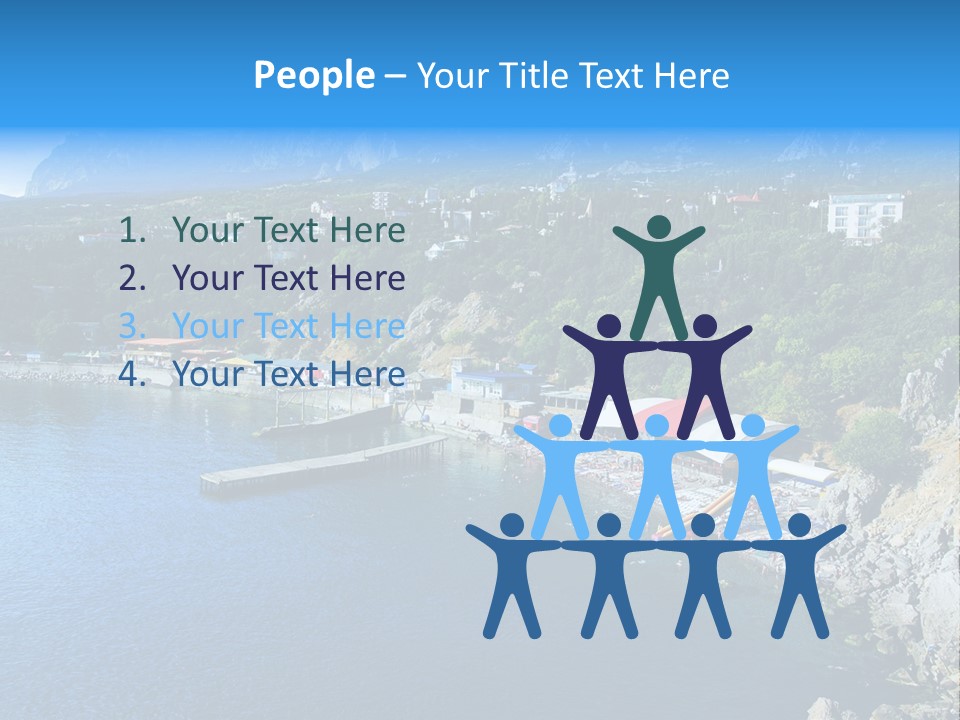 Ukraine People Mountain PowerPoint Template