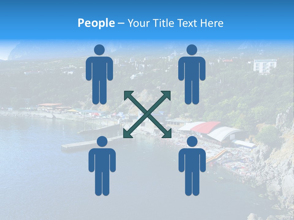 Ukraine People Mountain PowerPoint Template