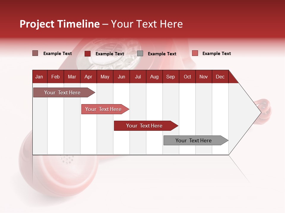 Global Answering Red PowerPoint Template