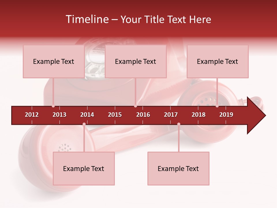 Global Answering Red PowerPoint Template