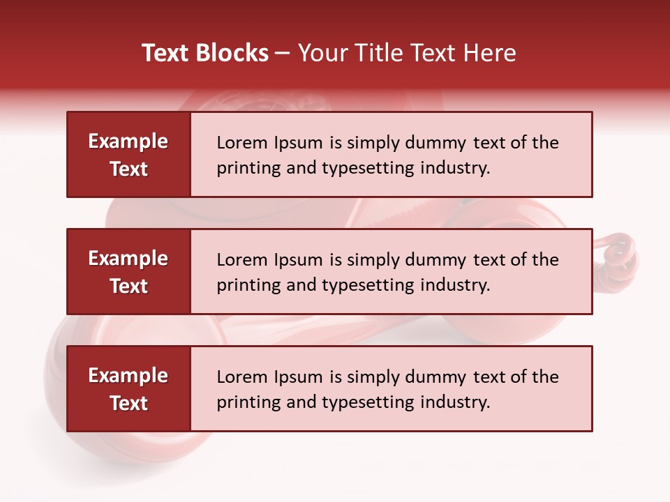 Global Answering Red PowerPoint Template