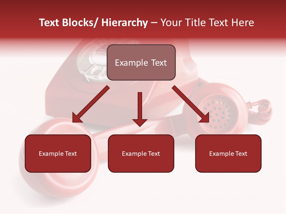 Global Answering Red PowerPoint Template