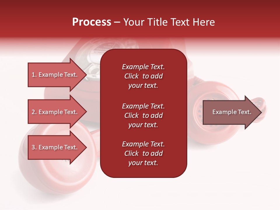 Global Answering Red PowerPoint Template