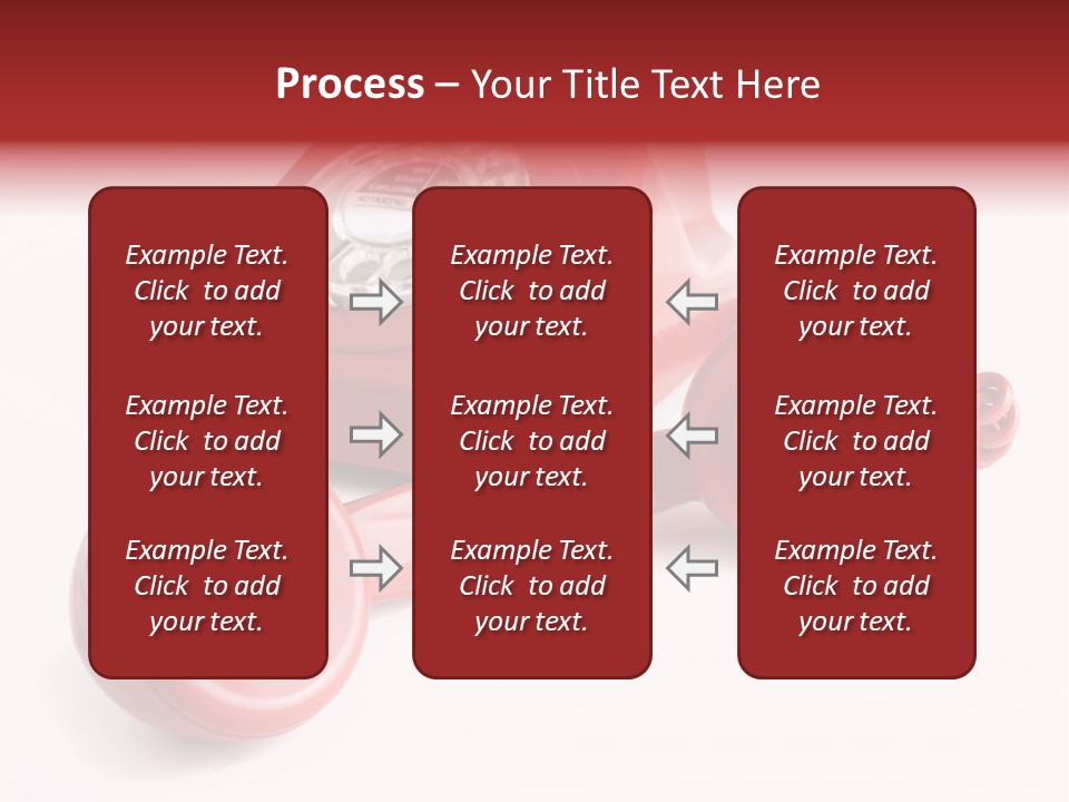 Global Answering Red PowerPoint Template