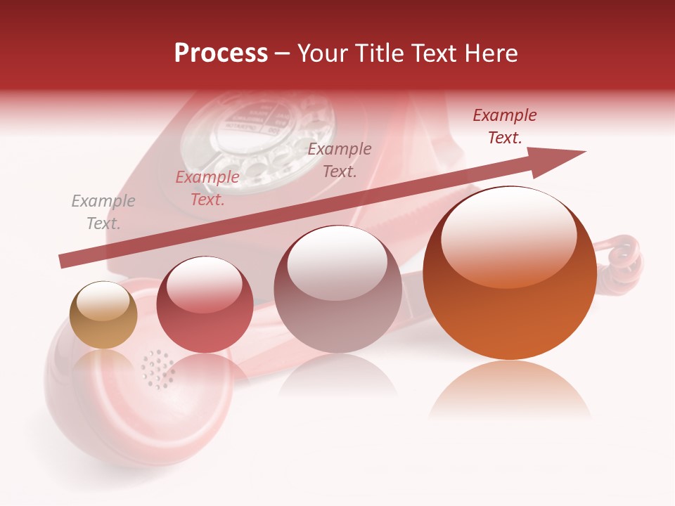 Global Answering Red PowerPoint Template