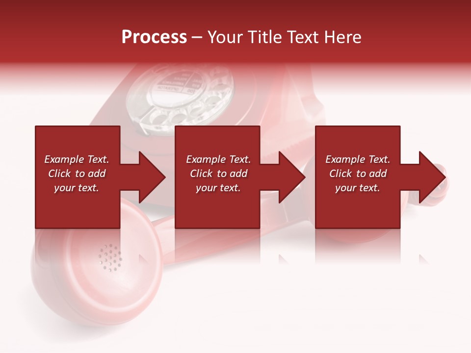Global Answering Red PowerPoint Template