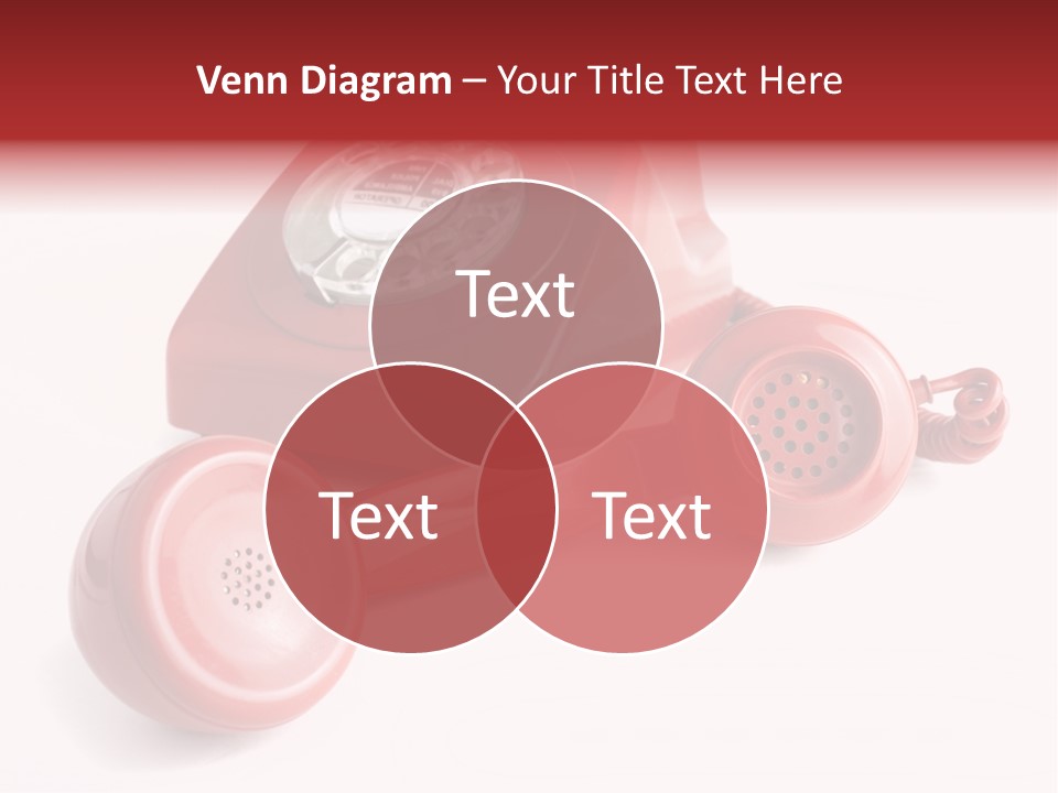Global Answering Red PowerPoint Template