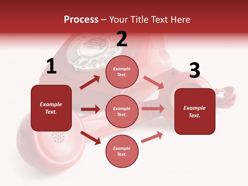 Global Answering Red PowerPoint Template
