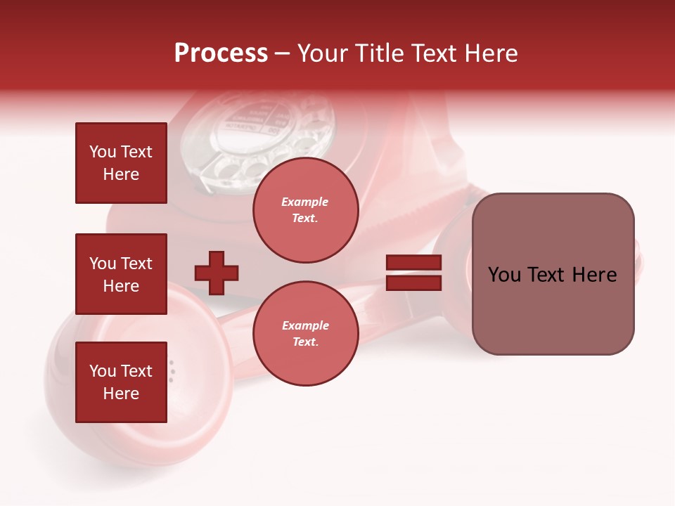 Global Answering Red PowerPoint Template