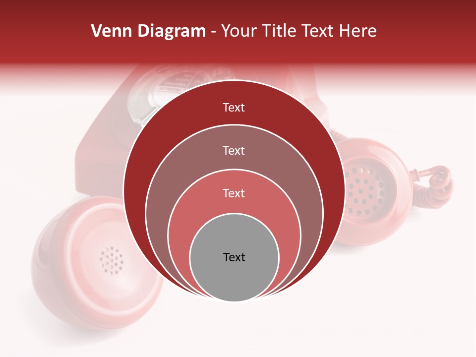 Global Answering Red PowerPoint Template