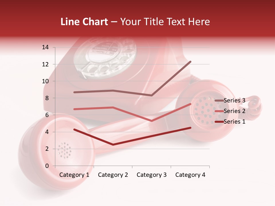 Global Answering Red PowerPoint Template