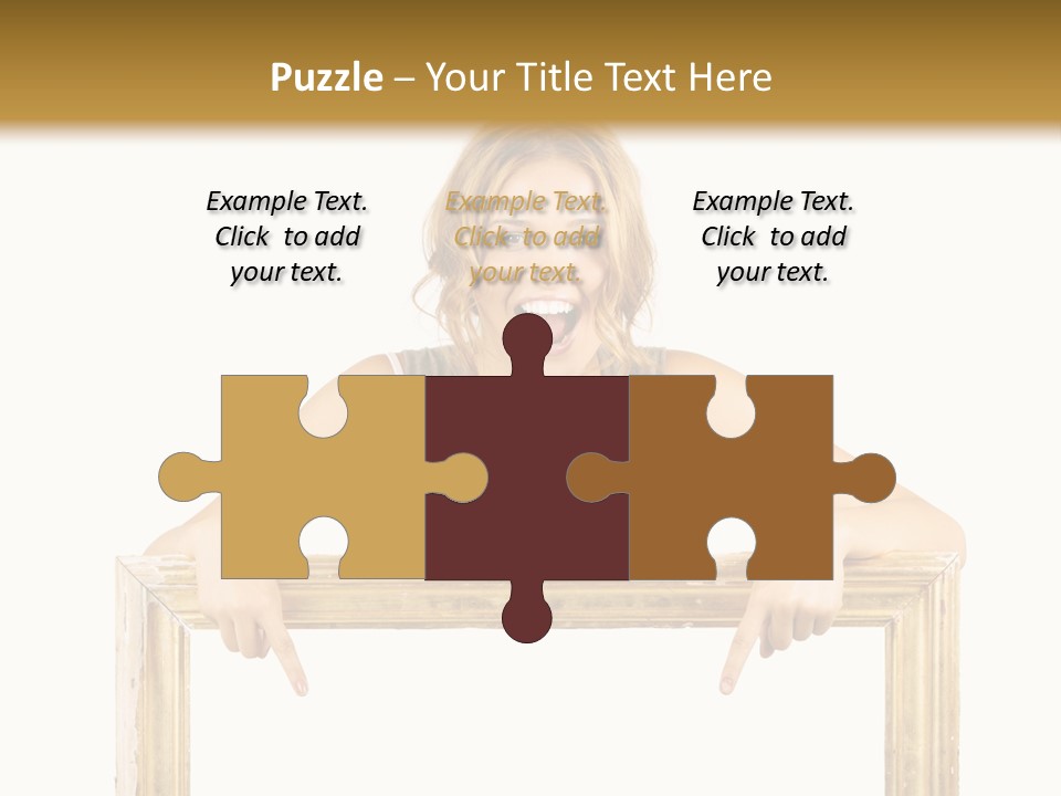 Caucasian Health Healthy PowerPoint Template