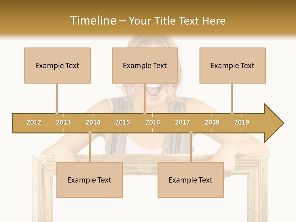 Caucasian Health Healthy PowerPoint Template
