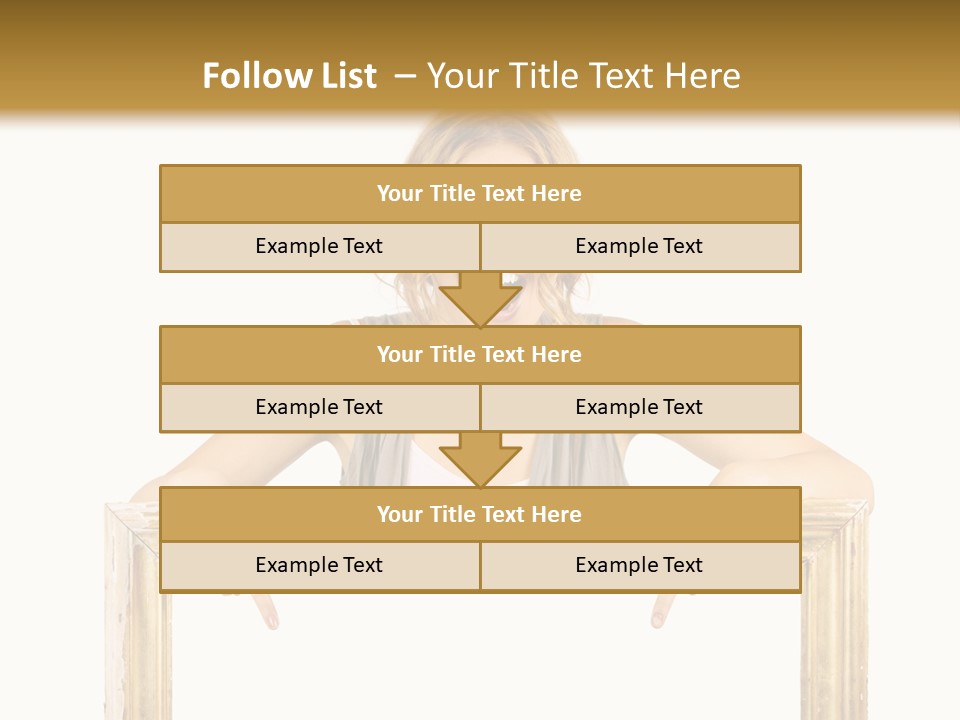 Caucasian Health Healthy PowerPoint Template