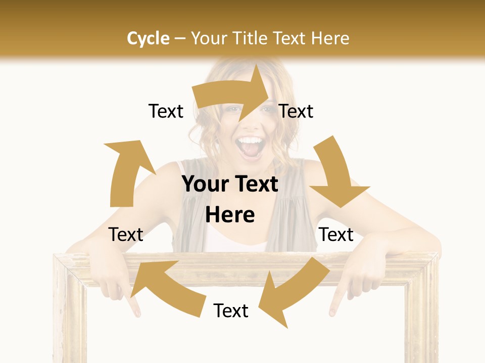 Caucasian Health Healthy PowerPoint Template