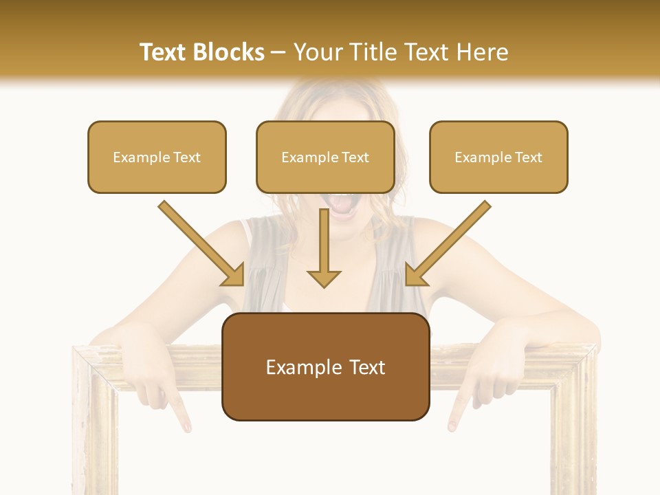 Caucasian Health Healthy PowerPoint Template