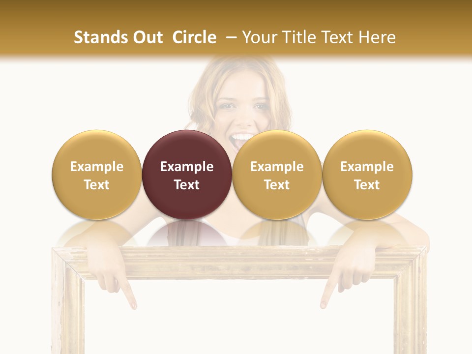 Caucasian Health Healthy PowerPoint Template