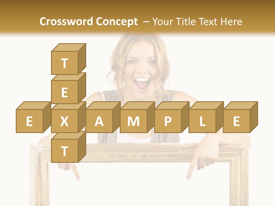 Caucasian Health Healthy PowerPoint Template