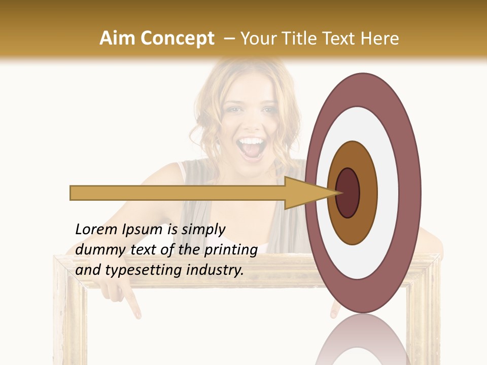 Caucasian Health Healthy PowerPoint Template