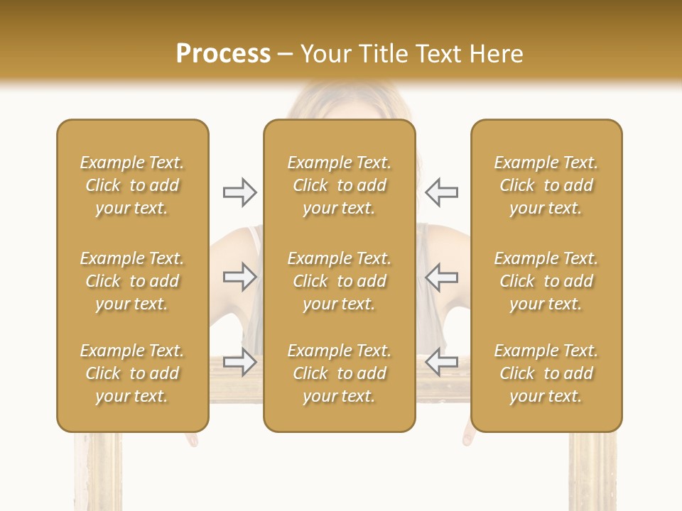 Caucasian Health Healthy PowerPoint Template