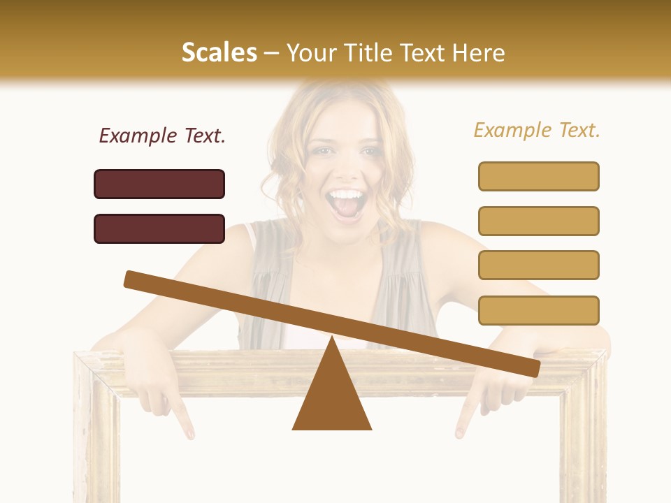 Caucasian Health Healthy PowerPoint Template