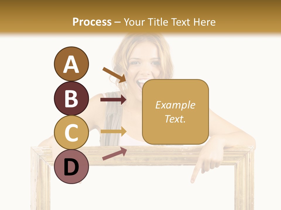 Caucasian Health Healthy PowerPoint Template