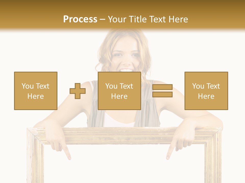 Caucasian Health Healthy PowerPoint Template