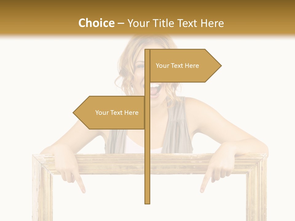 Caucasian Health Healthy PowerPoint Template