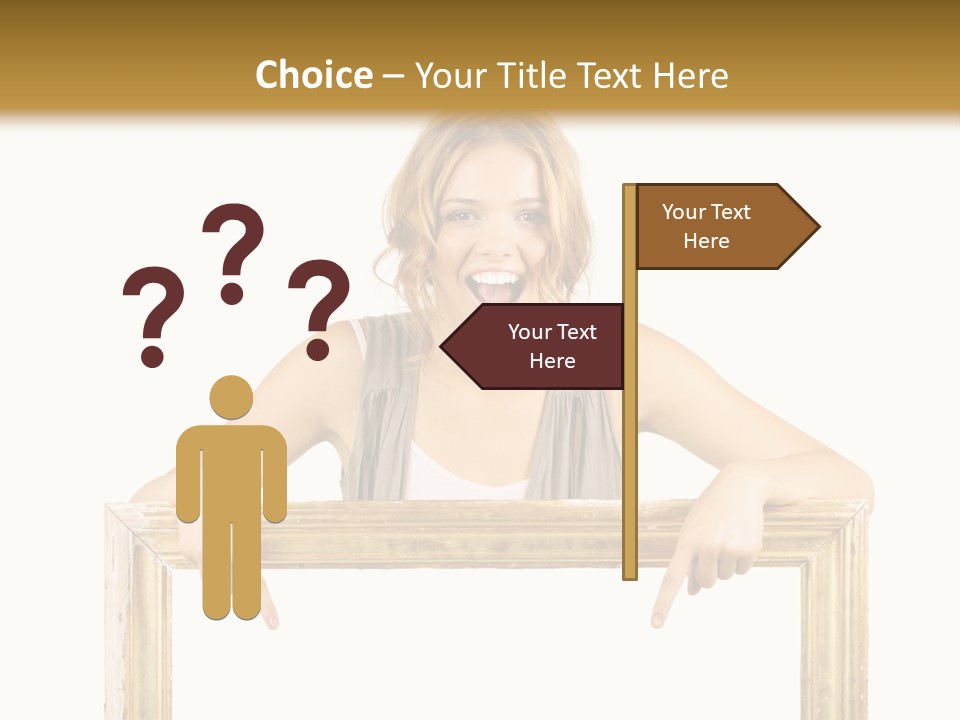 Caucasian Health Healthy PowerPoint Template