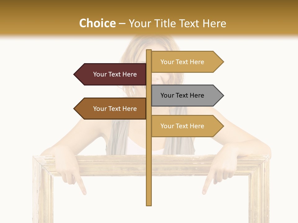 Caucasian Health Healthy PowerPoint Template