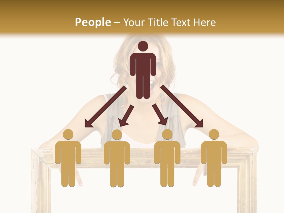 Caucasian Health Healthy PowerPoint Template