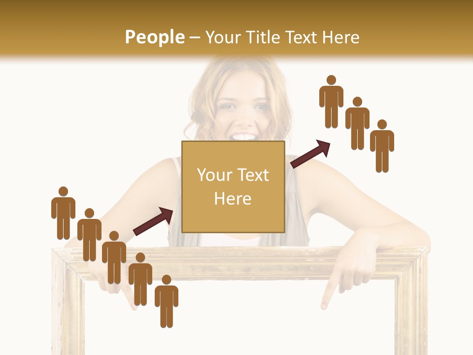 Caucasian Health Healthy PowerPoint Template